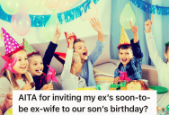 Woman Invites A Previous Partner’s Ex-Wife To Her Son’s Birthday Party, And Her He’s Not Happy About It