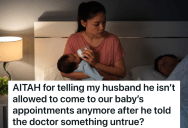 Her Husband Thought She Fell Asleep While Holding Their Baby, And He Refused To Believe Her When She Told Him She Was Watching TV