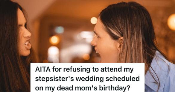 two women yelling at each other