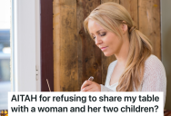 Mom With Kids Asked A Restaurant Customer If They Could Sit At The Table With Her Since There Weren’t Any Empty Ones, But She Said No. Now People Are Saying She Was An Intolerant Jerk.