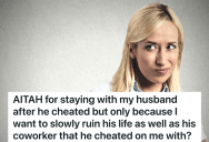 She Stayed With Her Husband After She Found Out He Cheated On Her, But Only Because She’s Planning A Perfectly Timed Revenge