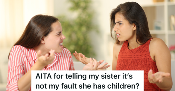 two women arguing with each other