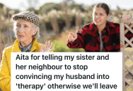 Couple Is Temporarily Staying With Her Sick Mother To Cheer Her Up, But Her Mother’s Neighbor Is So Intrusive That They Threatened To Leave