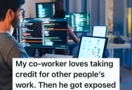 Software Engineer Fixes A Complicated Bug In The Code, But When A Coworker Takes Credit For The Work, It Really Backfires