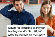 Boyfriend Bails On His Girlfriend At Dinner And Expects Her To Pay The Bill, But When He Also Asks Her To Send Him Money To Go Out With His Friends Without Her, She Drew A Line