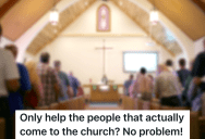 Church Has A Fund Set Aside To Help People In Need, But When An Elder Decided To Change The Rules About Who They Would Help, The Pastor Found A Way To Make Everyone Happy