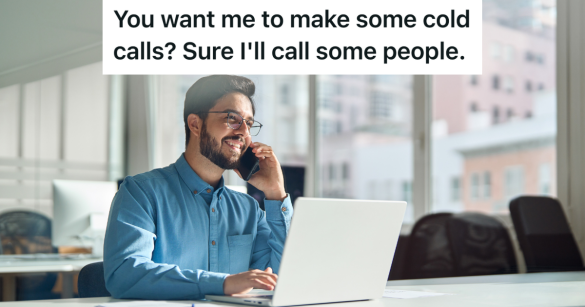 businessman on the phone