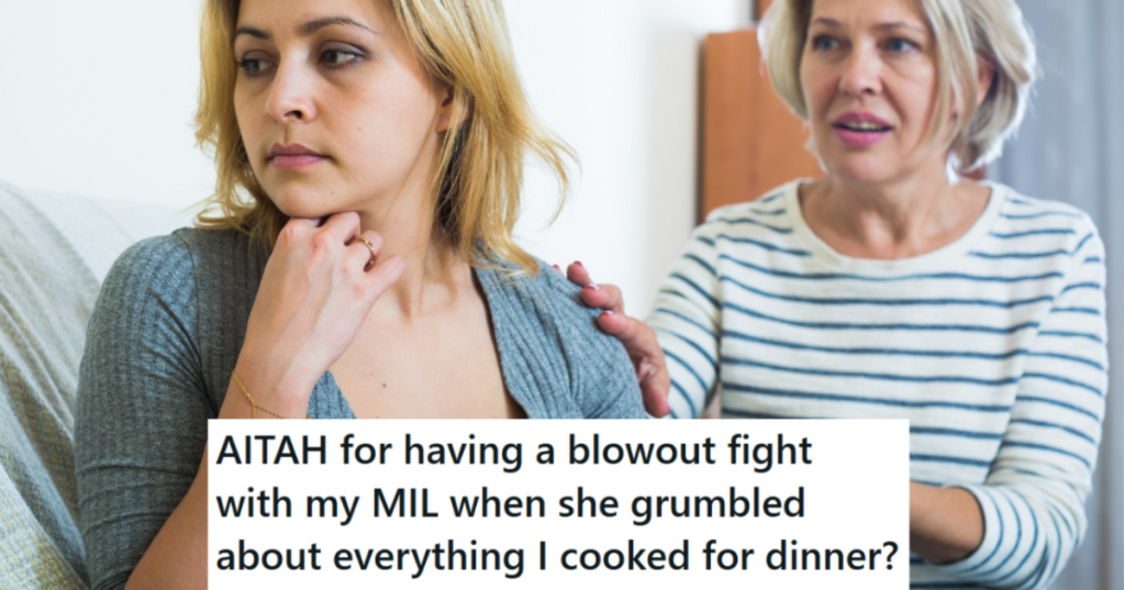 Mother In Law and Upset Daughter