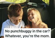 Mom Told Her Kids Not To Play A Road Trip Game Called Punchbuggy Anymore, But One Of Her Kids Found A Loophole