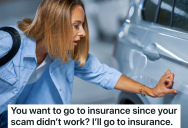 Student Scrapes Another Person’s Car In The Parking Lot, But The Other Person Tries To Scare Him Into Paying For A Lot Of Unnecessary Work