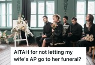 His Deceased Wife’s Affair Partner Has Been Asking About Final Arrangements, But He Told Him To Get Lost