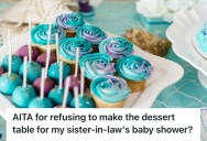Her Sister-in-Law Never Thanked Her For The Free Wedding Cake She Baked, So Now She Refuses To Help With Her Baby Shower