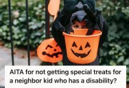His Neighbor Complained About The Halloween Treats He Has Been Giving Out Because Her Son Couldn’t Eat Them, But This Man Stood Firm On His Selection