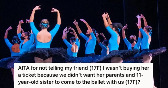 Ballet dancers performing on stage