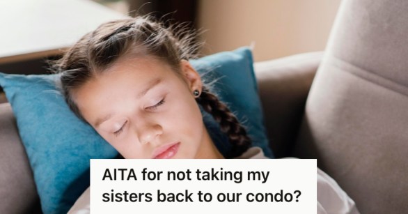 Teenage girl sleeping on the couch