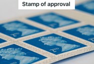 Woman Was Told She Couldn’t Park In The Post Office Parking Lot Without Buying Stamps, So She Bought A Single Stamp Just To Comply With The Rule
