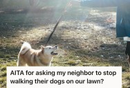 Man Asked His Neighbors To Stop Using His Lawn As Their Dog’s Bathroom, But They Demanded Proof It Wasn’t Allowed