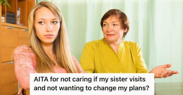 Younger woman is upset with older woman