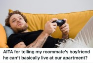 Her Roommate’s Boyfriend Has Unofficially Moved Into Their Apartment, So She Asked Her Roommate To Agree To Some Boundaries
