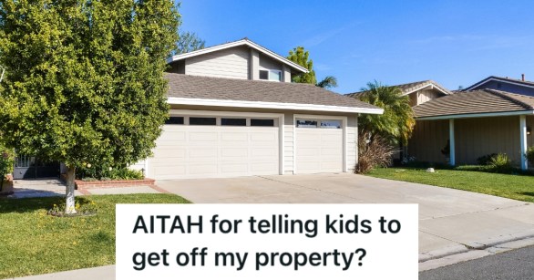 Property with huge driveway in front