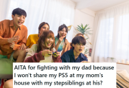 His Mom Bought Him A PS5, And When His Dad Found Out About It, His Dad Demanded That He Bring It Over So His Step-Siblings Could Play It