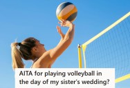 Teen Played In A Volleyball Match The Morning Of Her Sister’s Wedding, And Now She’s Being Blamed For Stealing The Spotlight
