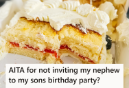 Her Nephew Has Been An Absolute Menace At Previous Birthday Parties, So Now He’s Finally Uninvited