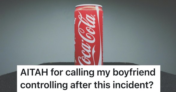 can of coca cola on counter