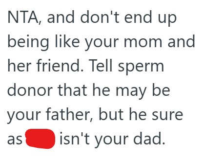 comment 4 24 Young Woman Only Recently Found Out Who Her Father Is, But Now Hes Trying To Tell Her What To Do, So Shes Refusing To Respect Him As A Parent