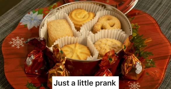 tin of butter cookies
