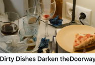 Inconsiderate Roommate Ignored Every Request To Clean Up After Themselves, So The Mess Was Delivered Straight To Their Doorstep