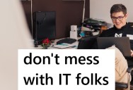 Rude Man Made A Coworker Cry, But The IT Guy Saw Everything And Used His Tech Skills To Teach Him A Lesson