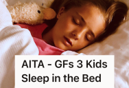 His Girlfriend Let Her Kids Treat Their Bed Like A Playground, So Bedtime Started Feeling Too Chaotic For His Liking