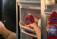 He Went To Pick Up A Bottle of Ocean Spray, Then He Noticed Something Really Frustrating