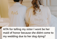 Her Sister Bailed Out Of Being Her Maid of Honor, And Now That It’s Her Turn She’s Thinking Of Doing The Same