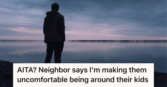 man's silhouette by a lake at sunset