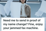 Credit Card Refused To Process Their Paperwork, So He Turned Their Fax Machine Into A Lesson In Malicious Compliance