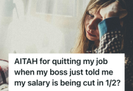 After Years Of Dedication To A Struggling Restaurant, The Threat Of A Drastic Pay Cut Forced One Employee To Decide How Much More Mistreatment They Could Take