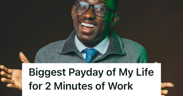 professional looking man smiling and shrugging