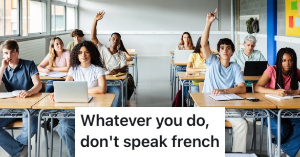 students in a classroom