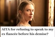 She Found Out The Ex Who Cheated On Her A Long Time Ago Was On His Way Out, But She Refused To Talk To Him