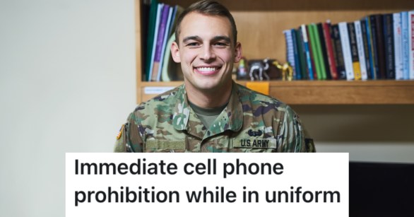 man smiling in army uniform