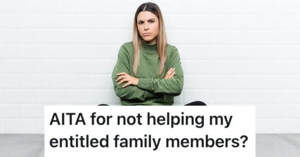 woman sitting down with arms crossed