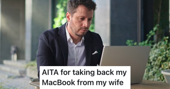 man working on a computer