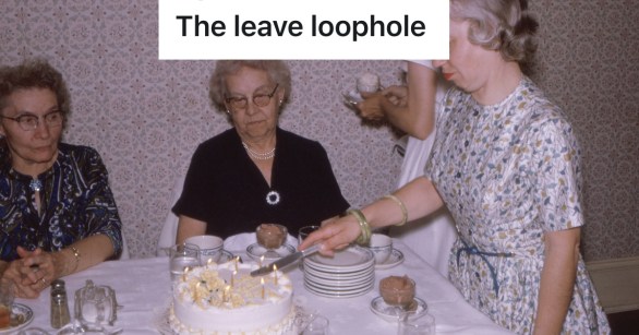 ladies lighting candles on a birthday cake
