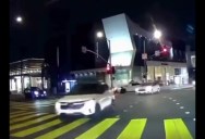 Video Of Self-Driving Car Hitting An Autonomous Delivery Robot Caught On Camera By A Tesla