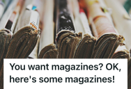 Husband Offered To Share Their Late Wife’s Magazine Collection, But When A Coworker Accepted The Offer, She Ended Up Getting More Than She Bargained For
