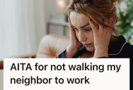 Couple Helped Their Friend Find A Job, But They Had To Draw The Line When She Expected A Round-The-Clock Security Escort To And From Work