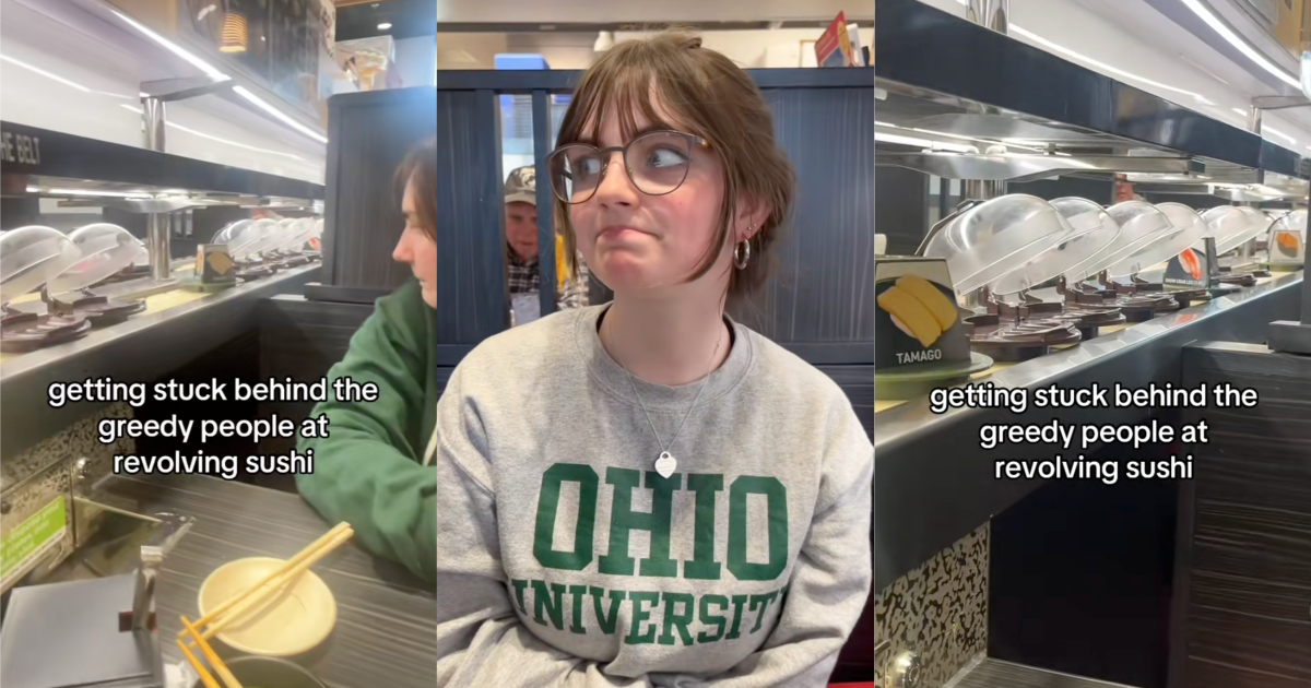 woman sitting in a restaurant