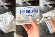 Shopper Wasn’t Too Impressed With The Cream Cheese She Bought At A Grocery Store